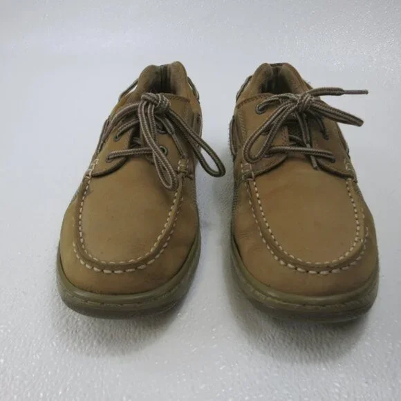 G.H. Bass & Co. & Co Nubuck Leather Casual Dress Boat Shoes Men's 8 M - Picture 3 of 6